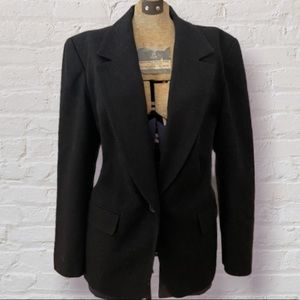 VINTAGE Gray Pendleton Wool Single Breast Blazer
